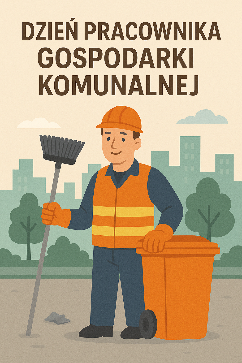 Wszystkim Pracownikom Gospodarki Komunalnej składamy najserdeczniejsze życzenia!